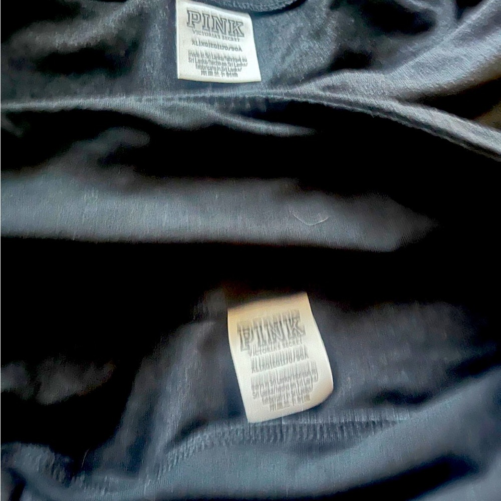 Lot of 2 vs/pink, gently used, xl, cotton leggings